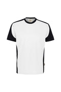 HAKRO T-Shirt Contrast MIKRALINAR ECO weiß/schwarz
