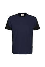 HAKRO T-Shirt Contrast MIKRALINAR ECO tinte/schwarz