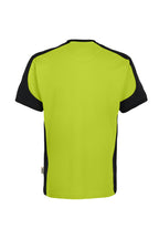 HAKRO T-Shirt Contrast MIKRALINAR ECO kiwi/schwarz