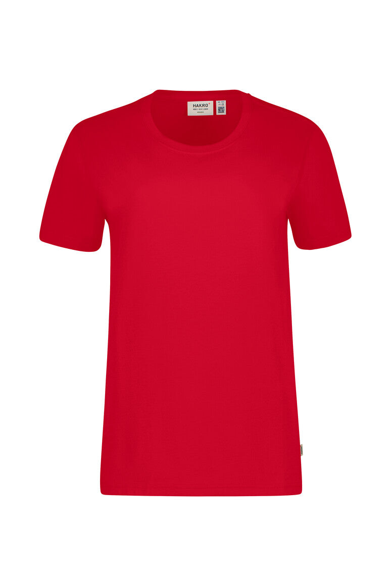 HAKRO T-Shirt Bio-Baumwolle GOTS rot