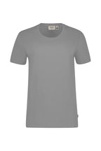 HAKRO T-Shirt Bio-Baumwolle GOTS grau meliert