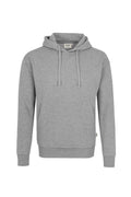 HAKRO Kapuzen-Sweatshirt Premium grau meliert