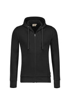 HAKRO Kapuzen-Sweatjacke Premium schwarz