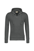HAKRO Kapuzen-Sweatjacke Premium anthrazit