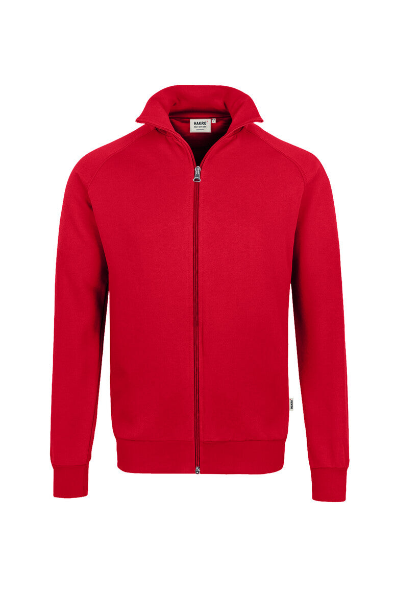 HAKRO Sweatjacke College rot