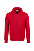 HAKRO Sweatjacke College rot