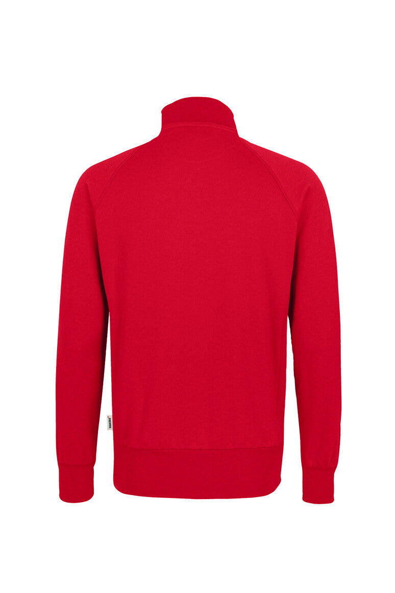 HAKRO Sweatjacke College rot
