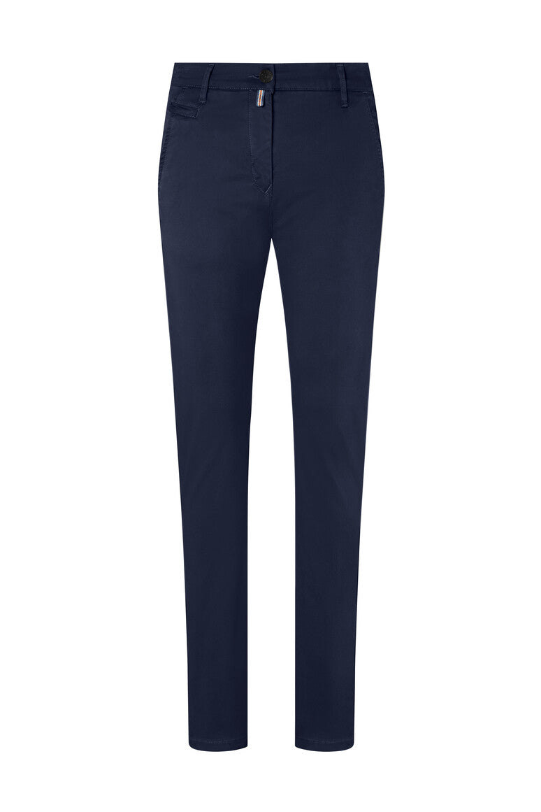 HAKRO Damen Chinohose X-Stretch tinte