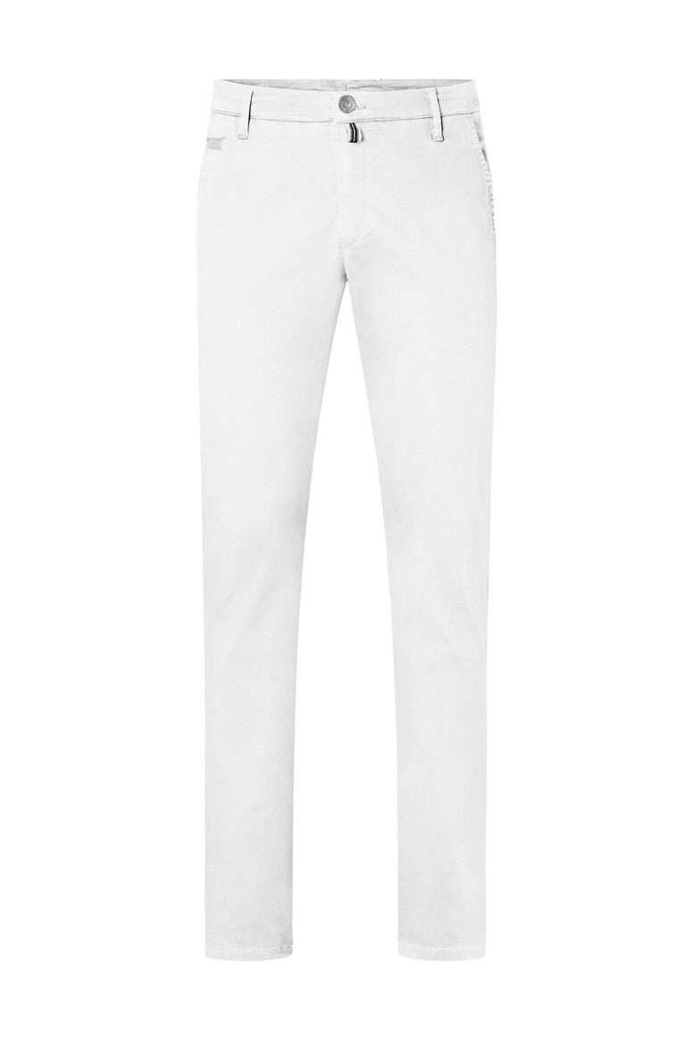 HAKRO Chinohose X-Stretch weiß