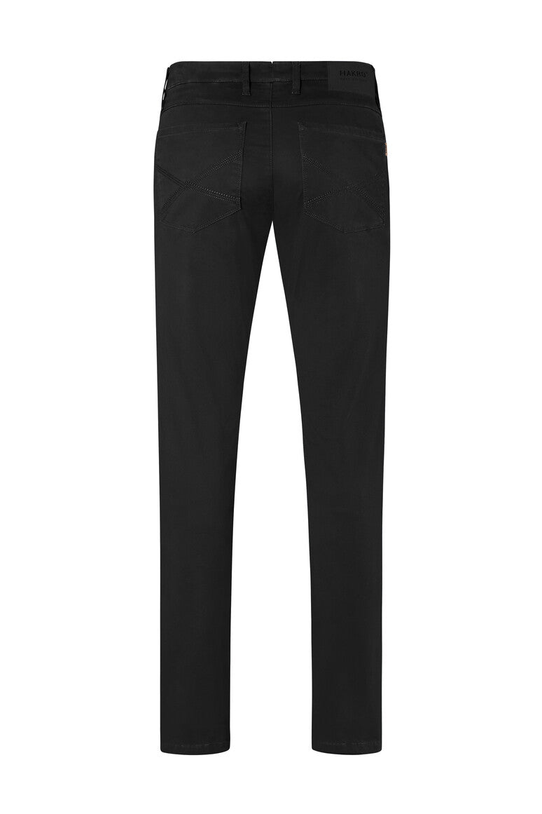 HAKRO Chinohose X-Stretch schwarz
