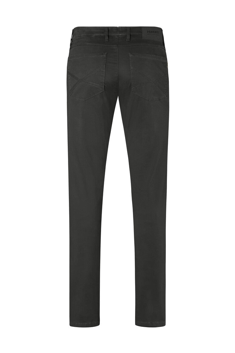 HAKRO Chinohose X-Stretch karbongrau