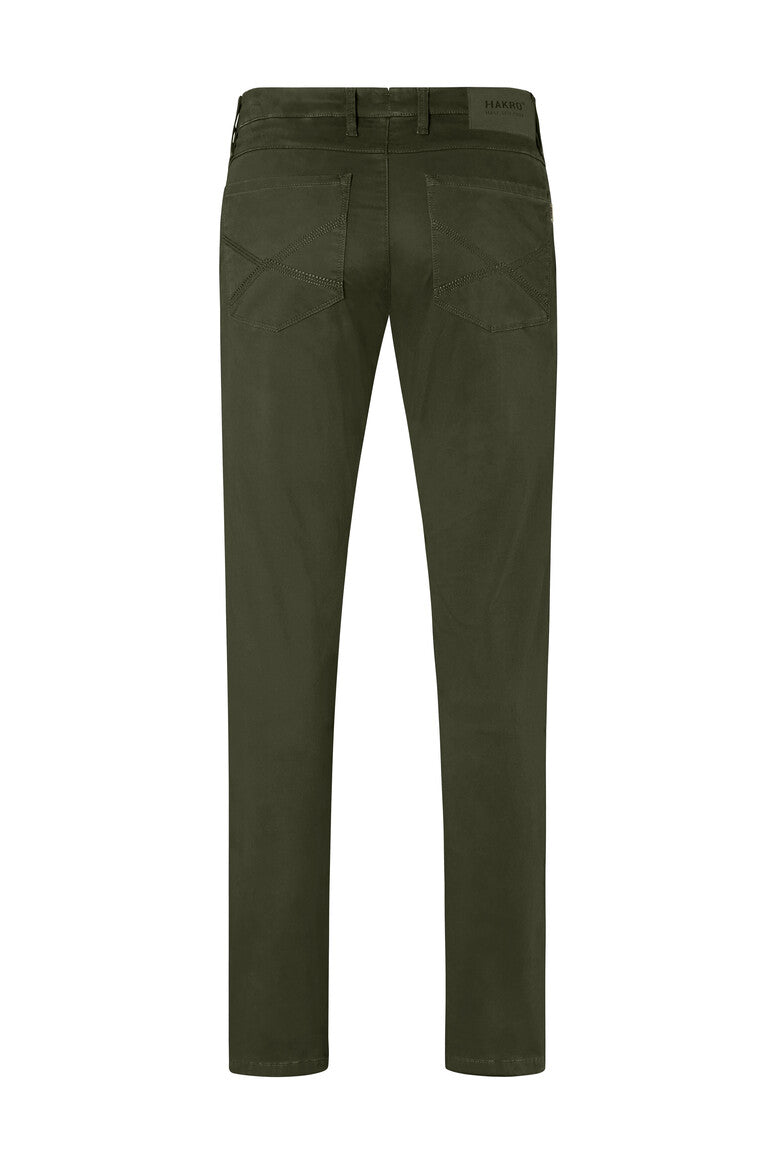 HAKRO Chinohose X-Stretch olive