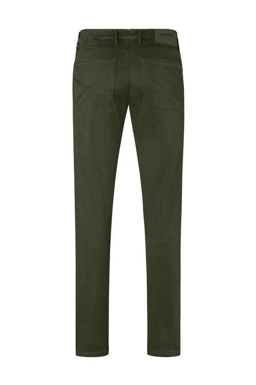 HAKRO Chinohose X-Stretch olive