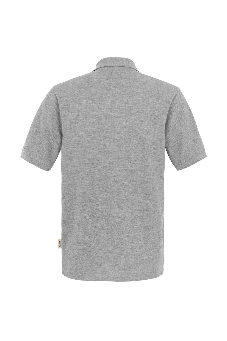 HAKRO Poloshirt Top grau meliert