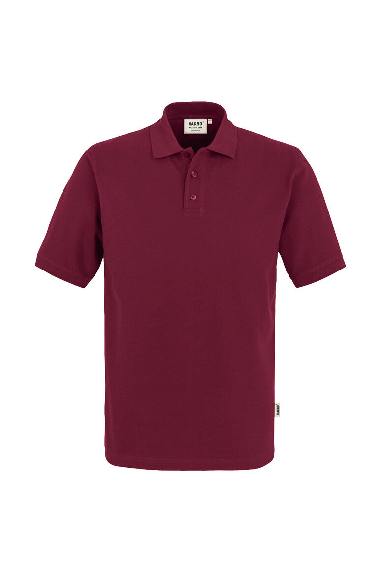 HAKRO Poloshirt Top weinrot