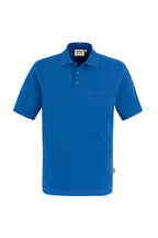 HAKRO Pocket-Poloshirt Top royalblau
