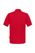 HAKRO Poloshirt Casual rot/schwarz