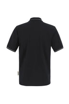 HAKRO Poloshirt Casual schwarz/silber