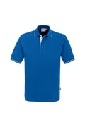 HAKRO Poloshirt Casual royalblau/weiß