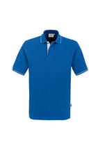 HAKRO Poloshirt Casual royalblau/weiß