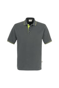 HAKRO Poloshirt Casual anthrazit/kiwi