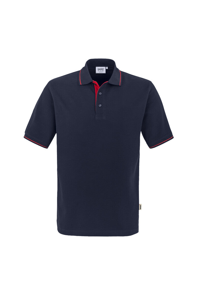 HAKRO Poloshirt Casual tinte/rot