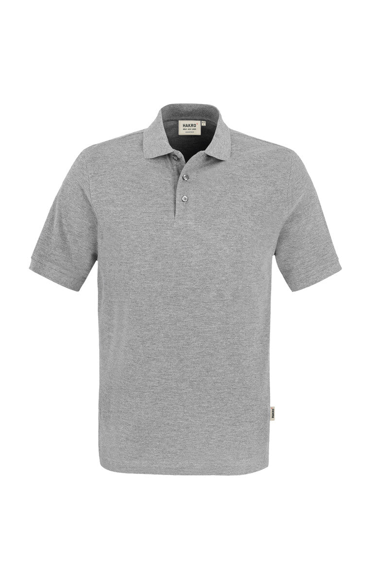 HAKRO Poloshirt Classic grau meliert