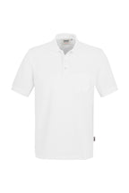 HAKRO Pocket-Poloshirt Mikralinar® weiß