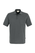 HAKRO Pocket-Poloshirt Mikralinar® anthrazit