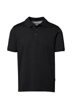 HAKRO Cotton Tec® Poloshirt schwarz