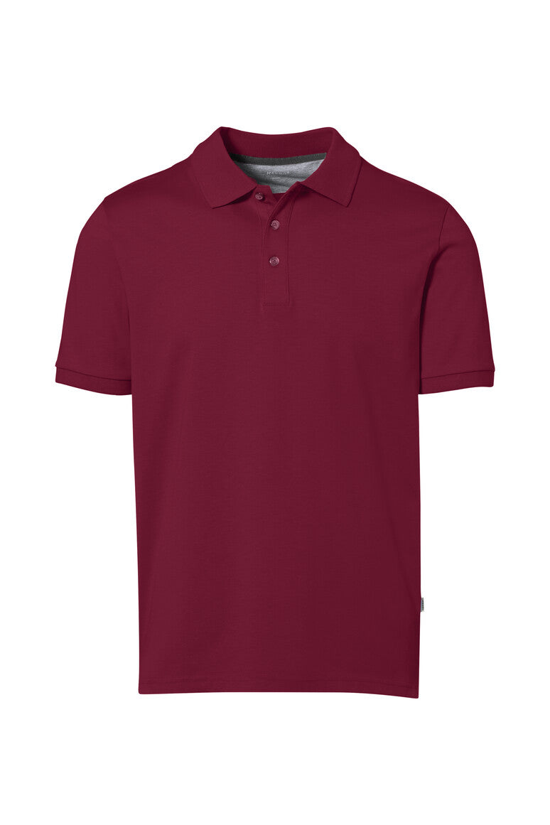 HAKRO Cotton Tec® Poloshirt weinrot