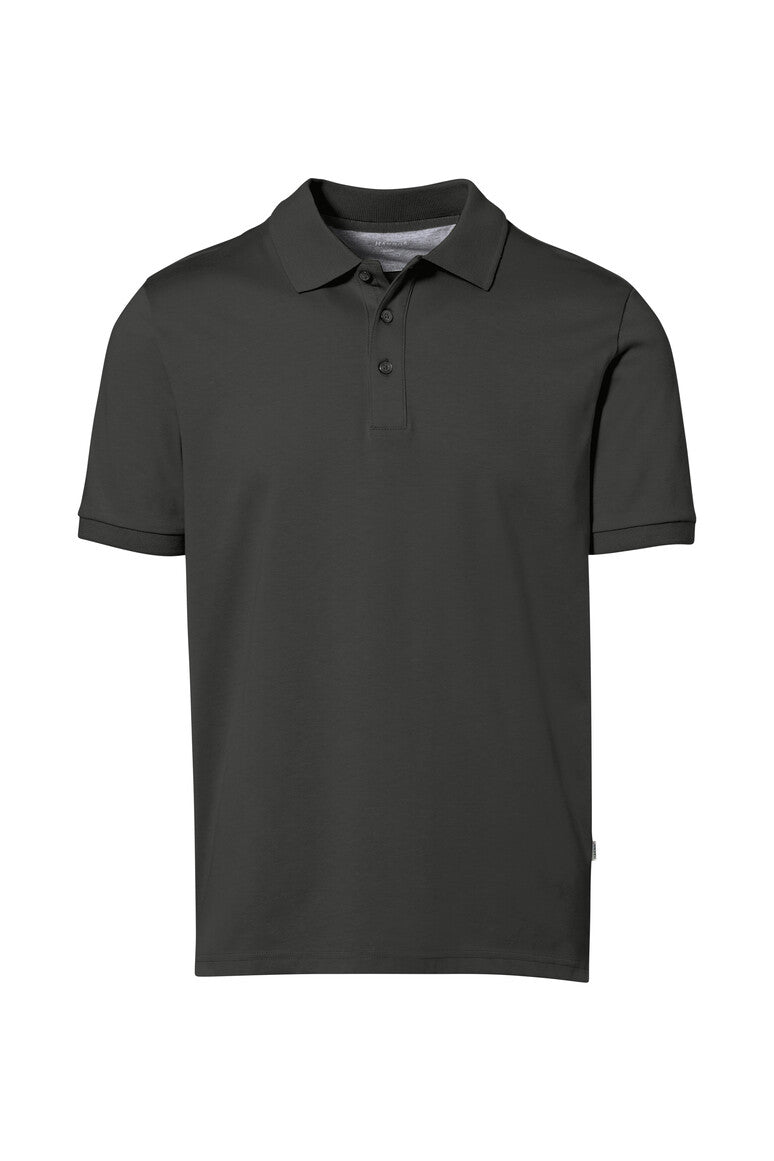 HAKRO Cotton Tec® Poloshirt karbongrau