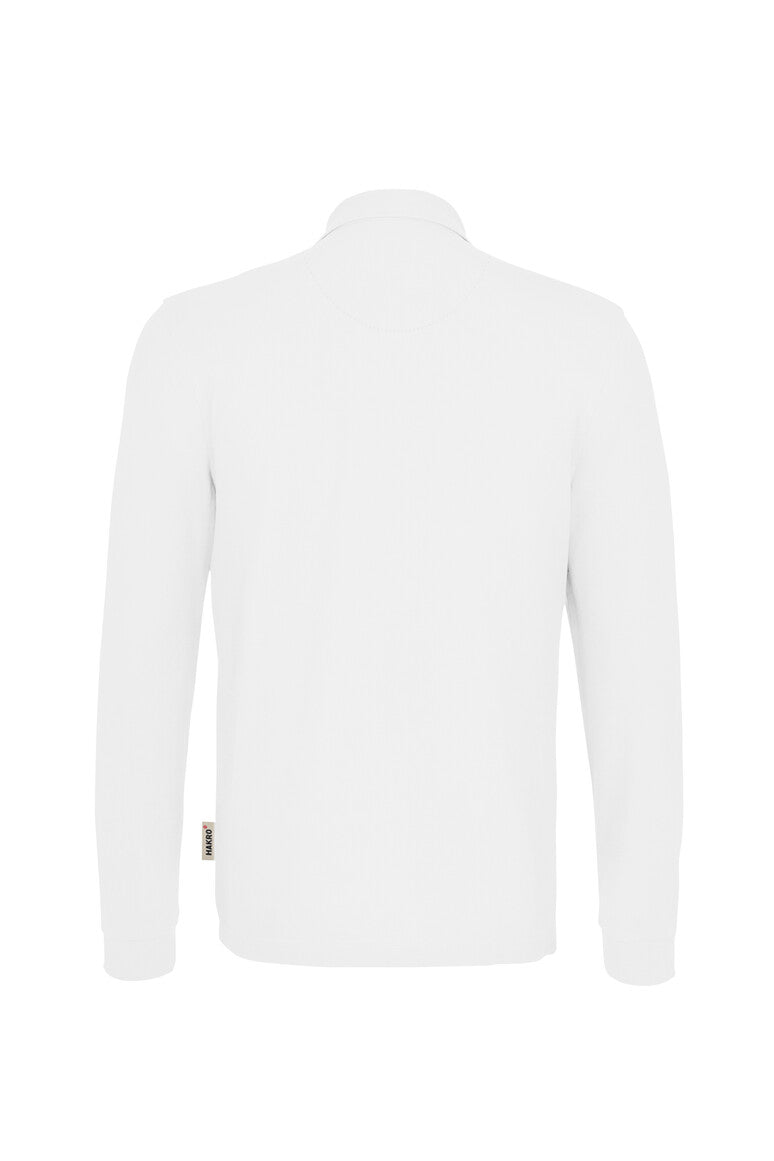 HAKRO Longsleeve-Poloshirt Mikralinar® weiß