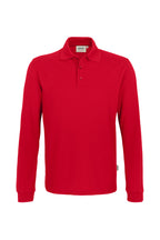 HAKRO Longsleeve-Poloshirt Mikralinar® rot