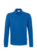 HAKRO Longsleeve-Poloshirt Mikralinar® royalblau