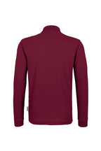 HAKRO Longsleeve-Poloshirt Mikralinar® weinrot