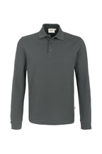 HAKRO Longsleeve-Poloshirt Mikralinar® anthrazit