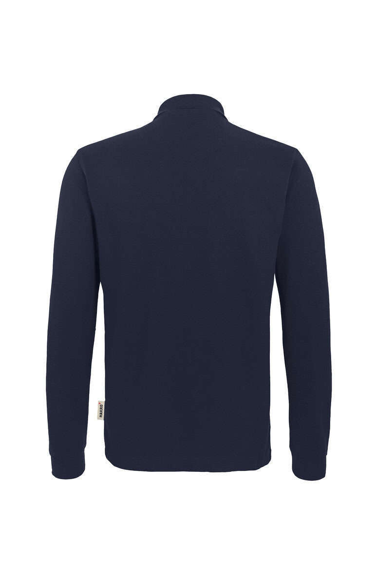 HAKRO Longsleeve-Poloshirt Mikralinar® tinte