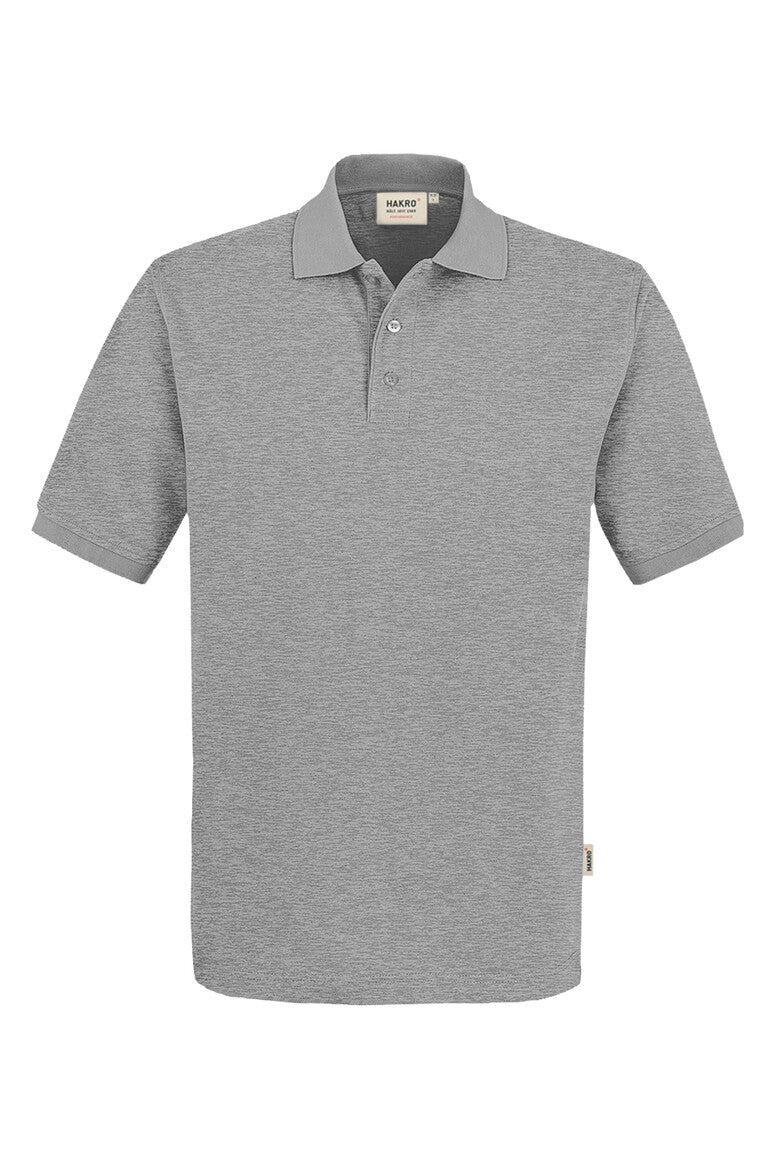 HAKRO Poloshirt Mikralinar® grau meliert