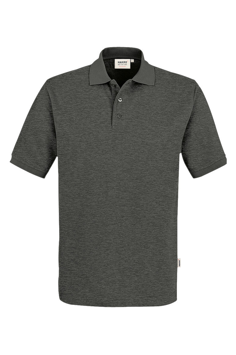 HAKRO Poloshirt Mikralinar® anthrazit meliert