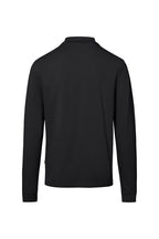 Pocket Longsleeve-Polo Mikralinar ECO schwarz