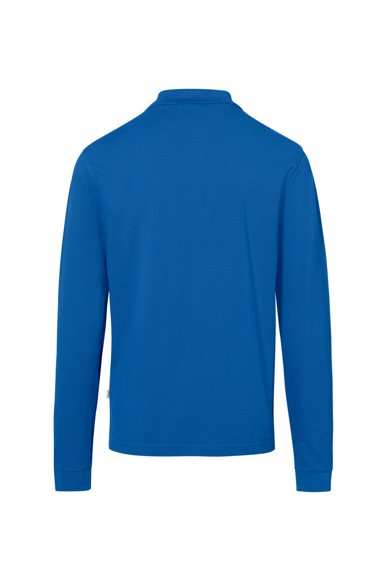Pocket Longsleeve-Polo Mikralinar ECO royalblau