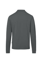 Pocket Longsleeve-Polo Mikralinar ECO anthrazit