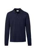 Pocket Longsleeve-Polo Mikralinar ECO tinte