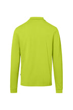 Pocket Longsleeve-Polo Mikralinar ECO kiwi