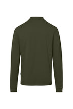 Pocket Longsleeve-Polo Mikralinar ECO olive