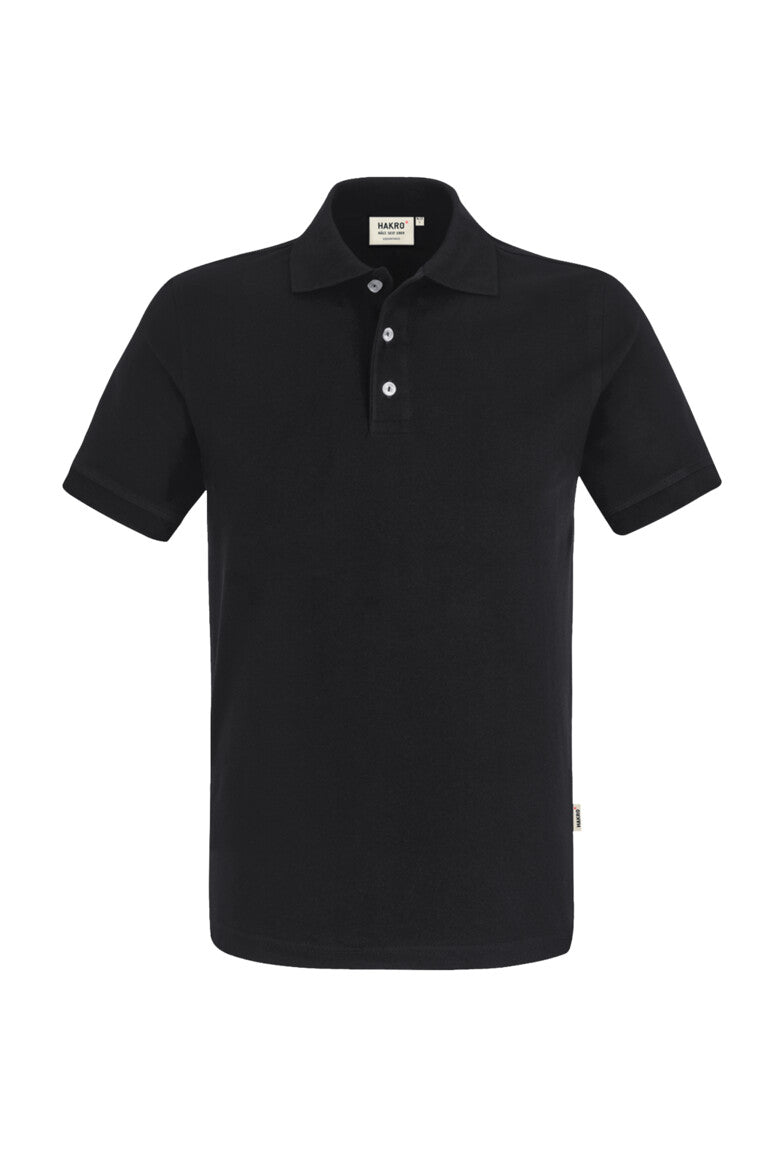HAKRO Poloshirt Stretch schwarz