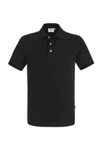 HAKRO Poloshirt Stretch schwarz
