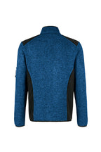 HAKRO Strickfleecejacke Dawson royalblau meliert
