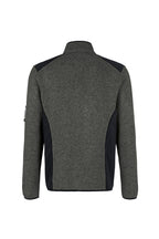 HAKRO Strickfleecejacke Dawson anthrazit meliert